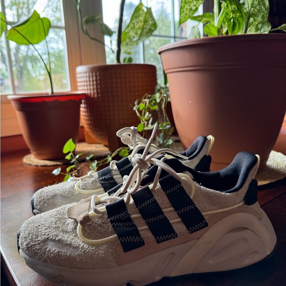 Kids' Black and White Adidas Sneakers